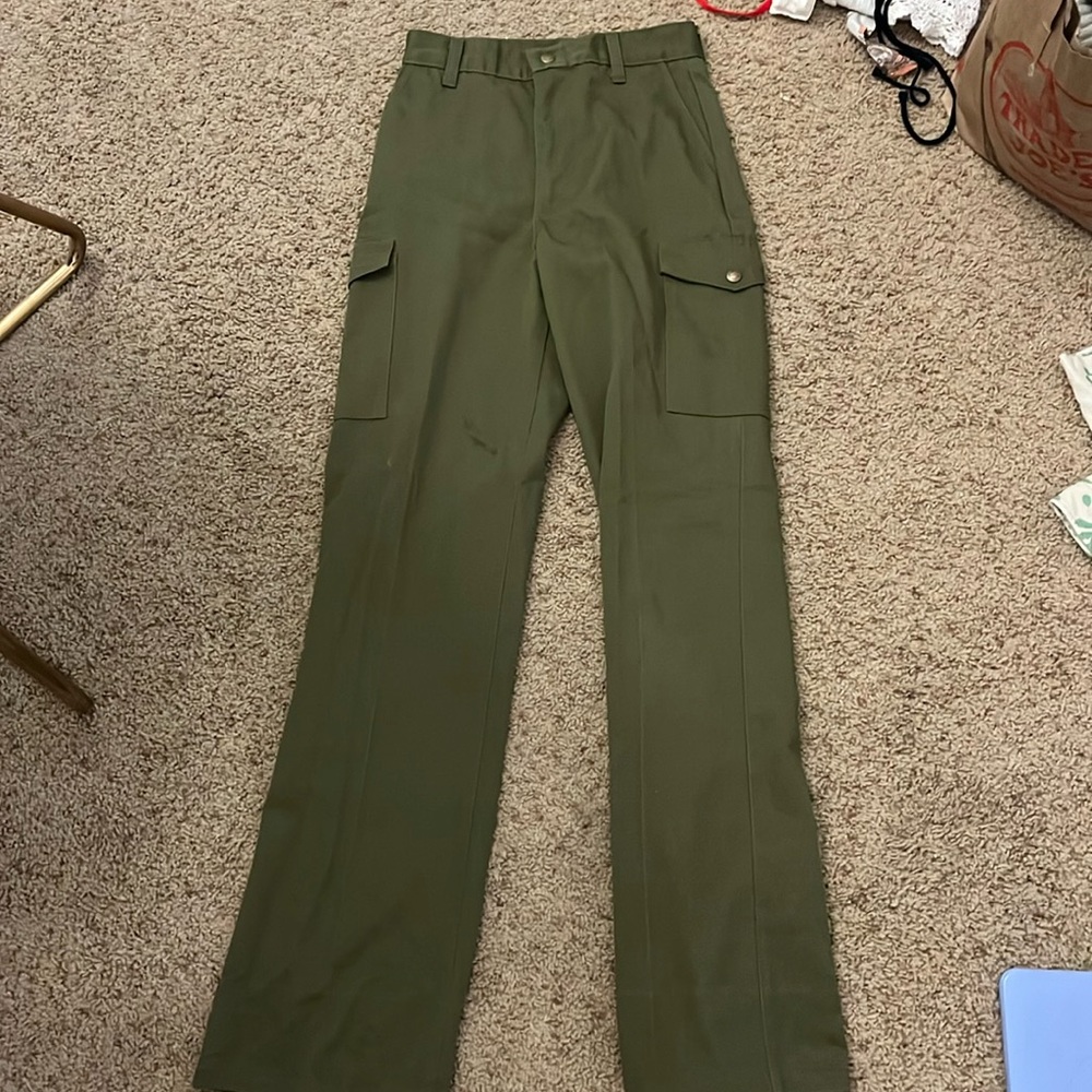 vintage green pants
